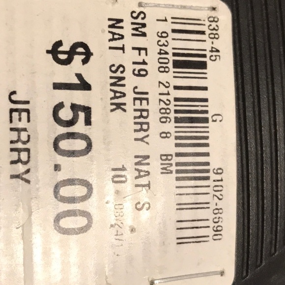 Steve Madden western style snakeskin pattern ankle boot size 10 - Picture 10 of 10